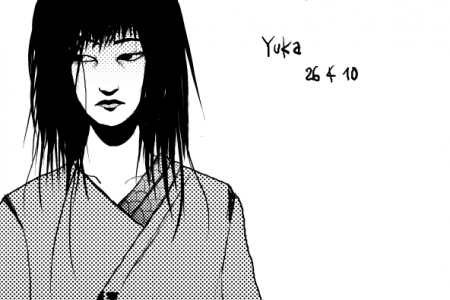Galineef manga character design