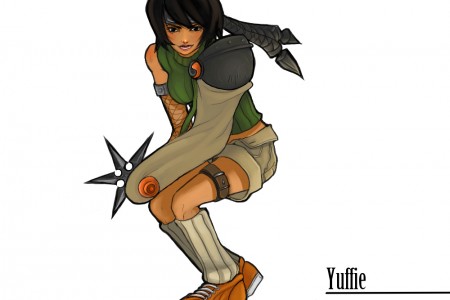 Yuffie from Final Fantasy VII fanart