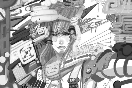 The machine girl
